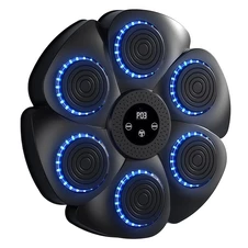 Боксерский набор тренажер - мишень MS 4776-B, шесть целей, Bluetooth, перчатки
