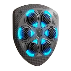 Настенный боксерский набор MS 4469-1 тренажер - мишень, 6 целей, Bluetooth, свет фото 11