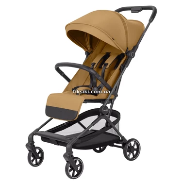 Прогулочная коляска Carrello Evo CRL-5533 Medallion Beige, чехол на ножки, горчично-бежевая