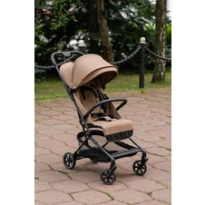 Прогулочная коляска Carrello Evo CRL-5533 Medallion Beige, чехол на ножки, горчично-бежевая фото 55