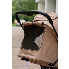 Прогулочная коляска Carrello Evo CRL-5533 Parchment Beige, чехол на ножки, бежевая фото 66