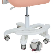 Детское кресло Bambi M 6250-13 персиковое, подлокотники и подножка фото 44