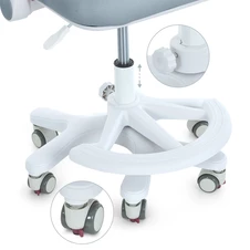 Детское кресло Bambi M 6250-11 серое, подлокотники и подножка фото 44