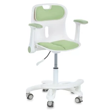 Детское кресло с подлокотниками Bambi M 6151-5, блокировка колес, зеленое