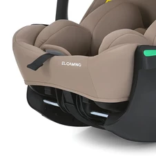 Автокресло El Camino ME 1198 Beige i-Flow бежевое, рост 40-87 см, i-SIZE R129 купить