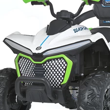 Кликните для увеличения изображения Детский квадроцикл M 6222 EBLRS-11 с пультом управления, серый фото 13