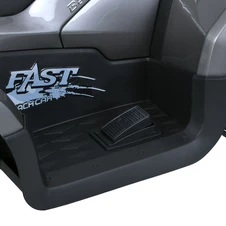 Детский квадроцикл M 6222 EBLR-1-4 с пультом управления, бело-синий фото 57