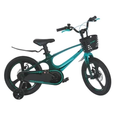 Детский велосипед Prof1 Stellar 16д. MB 161020-11 с корзинкой, бирюзовый