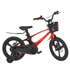 Детский велосипед Prof1 Stellar 16д. MB 161020-10 с корзинкой, красно-черный