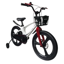 Детский велосипед Prof1 Stellar 16д. MB 161020-9 с корзинкой, белый