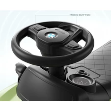 Детская каталка - толокар M 6155-12 голубая, BMW, светятся фары фото 13