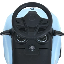 Детская каталка - толокар M 6155-12 голубая, BMW, светятся фары фото 99