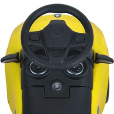 Детская каталка - толокар M 6155-6 желтая, BMW, светятся фары фото 99