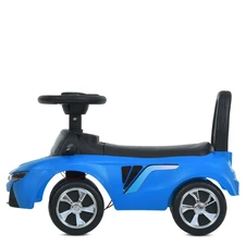 Детская каталка - толокар M 6155-4 синяя, BMW, светятся фары фото 66