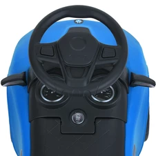 Детская каталка - толокар M 6155-4 синяя, BMW, светятся фары фото 99