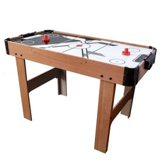Настольная игра аэрохоккей A0033 деревянная, на ножках купить