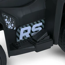 Детский квадроцикл - толокар M 6237 EBLR-4 с пультом, мягкое сиденье, синий фото 32