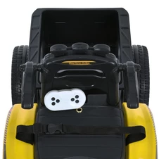 Детский трактор M 6219 EBLR-6 электромобиль с прицепом, желтый фото 29