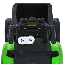 Детский трактор M 6219 EBLR-5 электромобиль с прицепом, зеленый фото 16