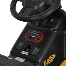 Детский трактор M 6219 EBLR-5 электромобиль с прицепом, зеленый фото 32