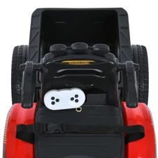 Детский электромобиль трактор M 6219 EBLR-4 синий, прицеп, пульт управления фото 14