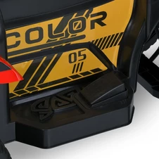 Детский электромобиль трактор M 6219 EBLR-3 красный, прицеп, пульт управления фото 25