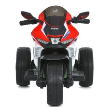 Детский мотоцикл M 6220 ELR-3-5 Honda, мягкое сиденье, красно-зеленый фото 13