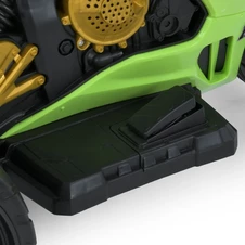 Детский мотоцикл на аккумуляторе M 6220 ELR-5 зеленый, два двигателя фото 29