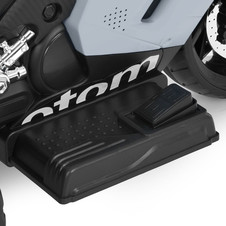 Детский мотоцикл электрический M 6265 EL-11, два мотора, серый фото 88