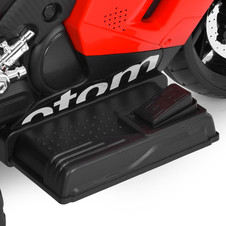 Детский мотоцикл на аккумуляторе M 6265 EL-3, два мотора, красный фото 88