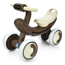 Детская каталка - толокар Bambi M 6239 E-17, мягкие EVA колеса, коричневая