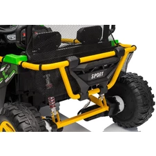 Двухместный детский багги M 6282 EBLR-5 (24V) зеленый, пульт управления фото 88