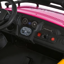 Двухместный детский багги M 6282 EBLR-3 (24V) красный, пульт управления фото 32