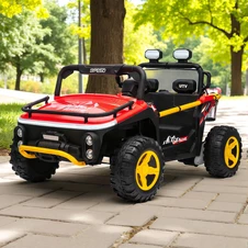 Двухместный детский багги M 6282 EBLR-3 (24V) красный, пульт управления купить