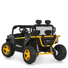 Двухместный детский электромобиль M 6282 EBLR-1 (24V) багги, мягкое сиденье, белый фото 32