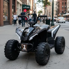 Детский квадроцикл M 6283 EL-18 на аккумуляторе, мягкое сиденье, камуфляж