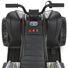 Детский электрический квадроцикл M 6283 EL-5, кожаное сиденье, зеленый фото 25