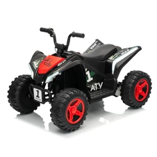 Детский квадроцикл на аккумуляторе M 6283 EL-3, мягкие EVA колеса, красный фото 33