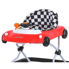 Детские ходунки El Camino ME 1216 Red-Black Car Way, музыка, красно-черные фото 66