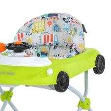 Детские ходунки El Camino ME 1216 Green-Gray Car Way, музыка, зелено-серые фото 55