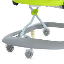 Детские ходунки El Camino ME 1216 Green-Gray Car Way, музыка, зелено-серые фото 88