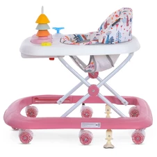 Детские ходунки El Camino Pyramid ME 1217 Pink розовые, музыка, свет фото 11