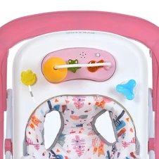 Детские ходунки El Camino Pyramid ME 1217 Pink розовые, музыка, свет фото 33