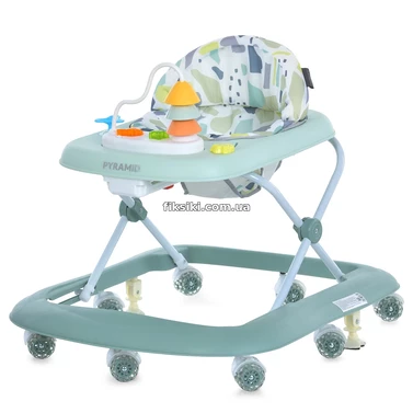 Детские ходунки El Camino Pyramid ME 1217 Green зеленые, музыка, свет