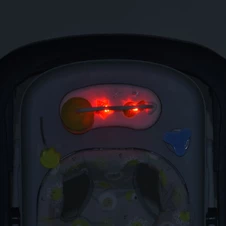 Детские ходунки El Camino Pyramid ME 1217 Gray серые, музыка, свет фото 44