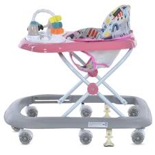 Детские ходунки ME 1215 Pink розовые El Camino Simply, музыка фото 11