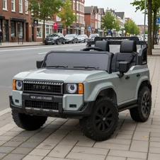 Двухместный детский электромобиль M 6280 EBLR-11 Toyota серый, USB, MP3, Bluetooth
