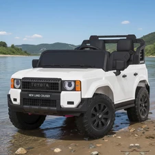 Двухместный детский электромобиль M 6280 EBLR-1 Toyota белый, USB, MP3, Bluetooth купить