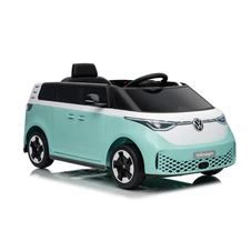 Детская машина на аккумуляторе M 6281 EBLR-15 Volkswagen, мягкое сиденье, бирюзовая фото 13