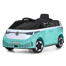 Детская машина на аккумуляторе M 6281 EBLR-15 Volkswagen, мягкое сиденье, бирюзовая фото 55